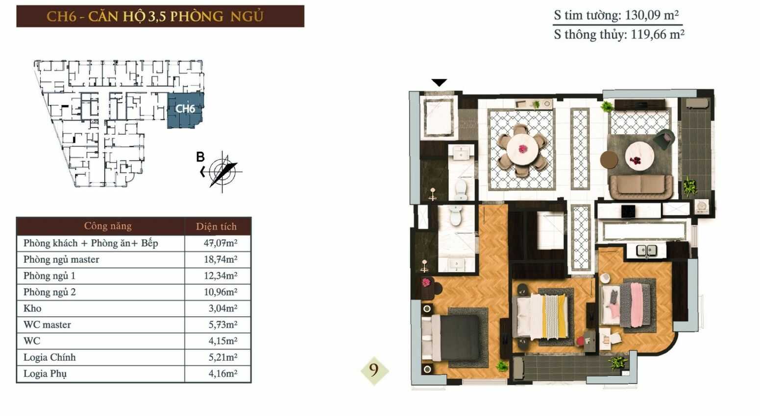 Căn hộ 06 chung cư Hateco Laroma 