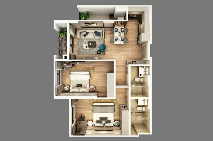 Thiết kế căn A05 và B05 Chung cư Moonlight 1 AN Lạc Green Symphony
